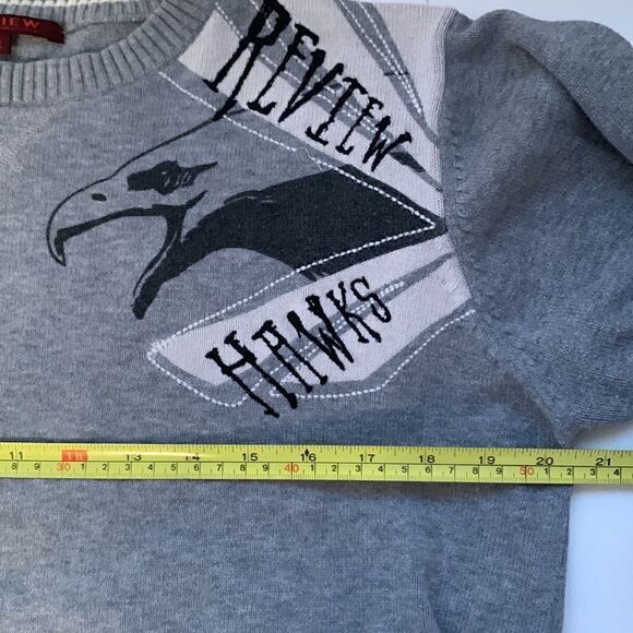 REVIEW HAWKS Never Estsblishment Gray Jacket Size L - Picture 6 of 9